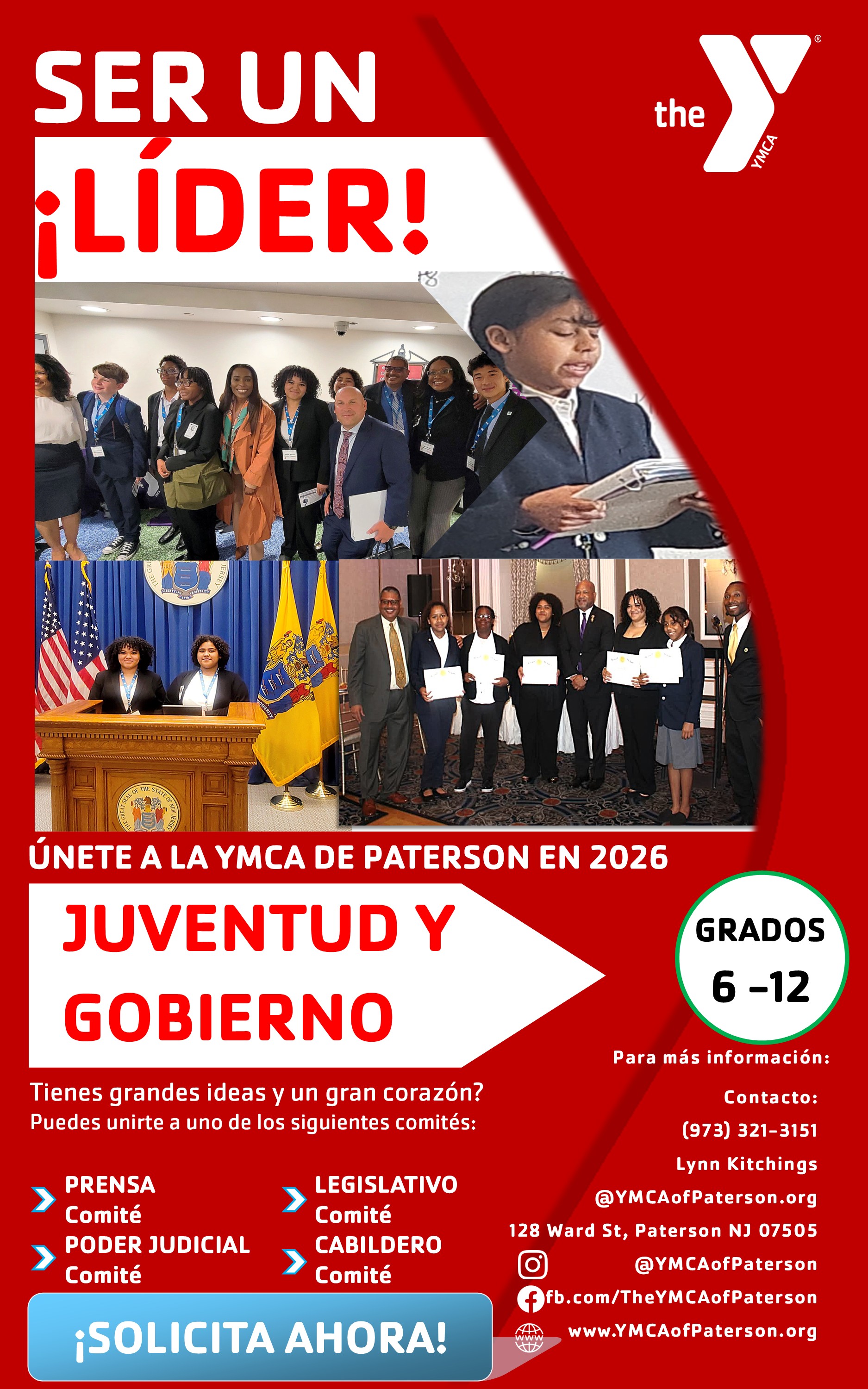 YAG 2026 Spanish Students Flyer